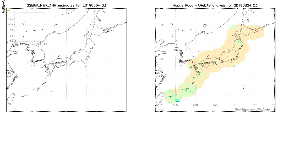 GSMaP MWR validation image.  2019/08/04 03 