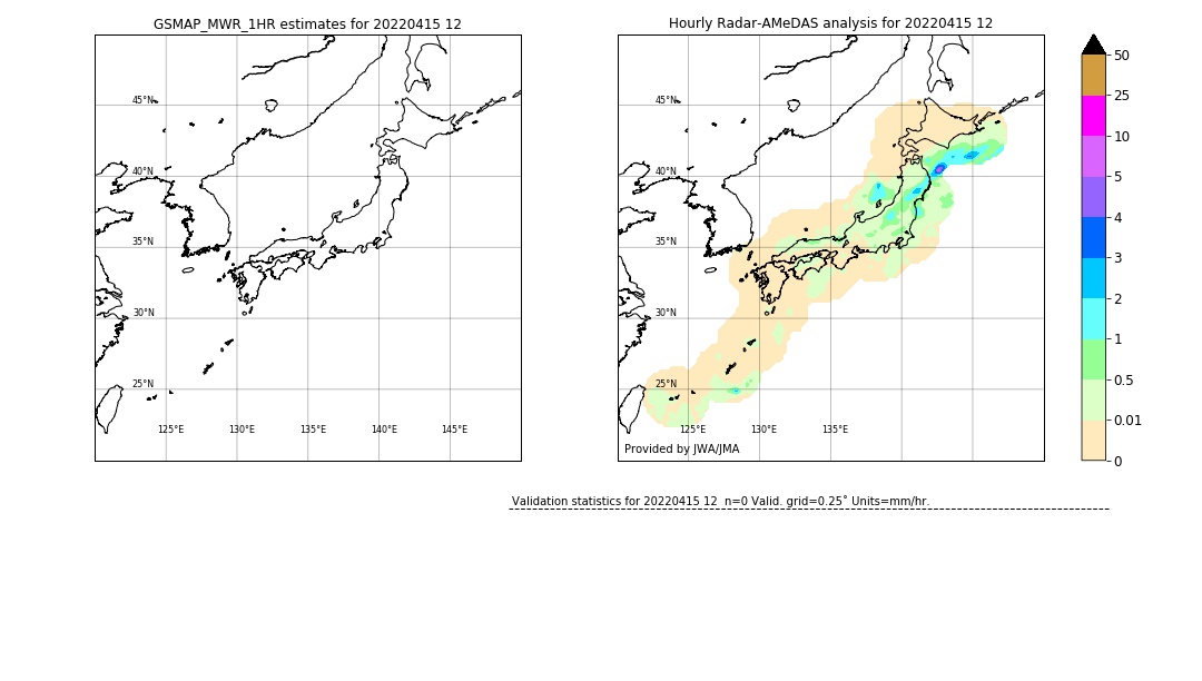 GSMaP MWR validation image. 2022/04/15 12