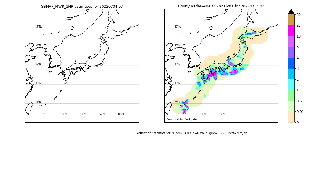 GSMaP MWR validation image. 2022/07/04 03