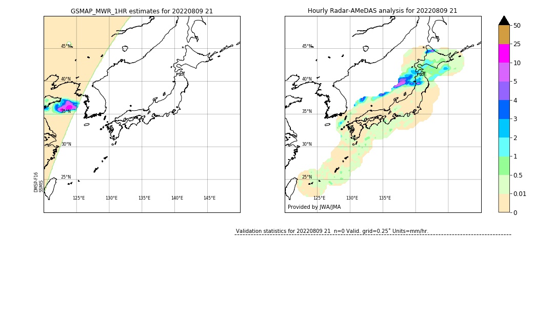 GSMaP MWR validation image. 2022/08/09 21