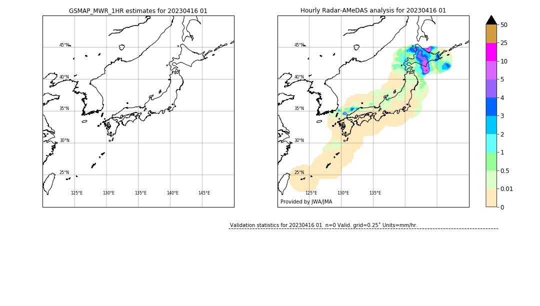 GSMaP MWR validation image. 2023/04/16 01