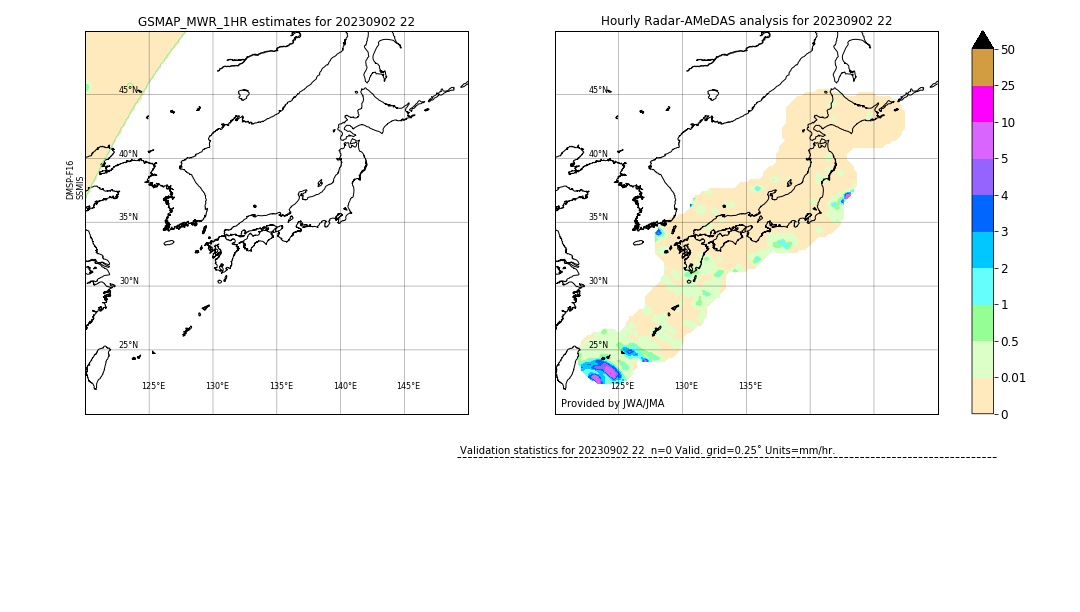 GSMaP MWR validation image. 2023/09/02 22