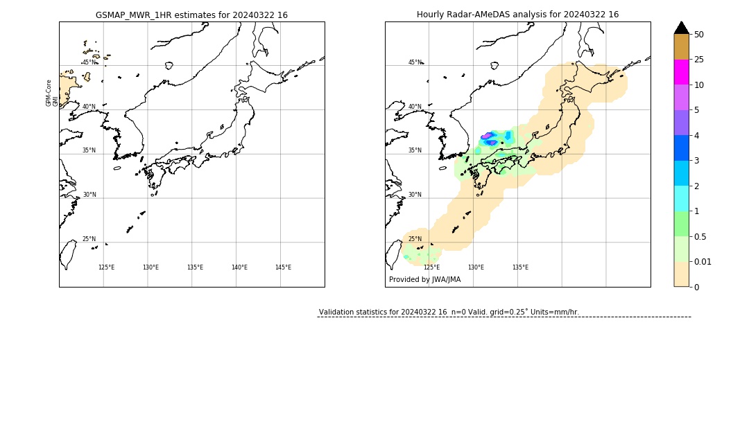 GSMaP MWR validation image. 2024/03/22 16