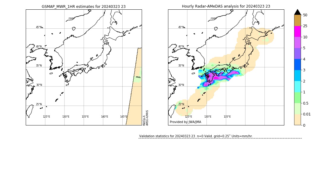 GSMaP MWR validation image. 2024/03/23 23