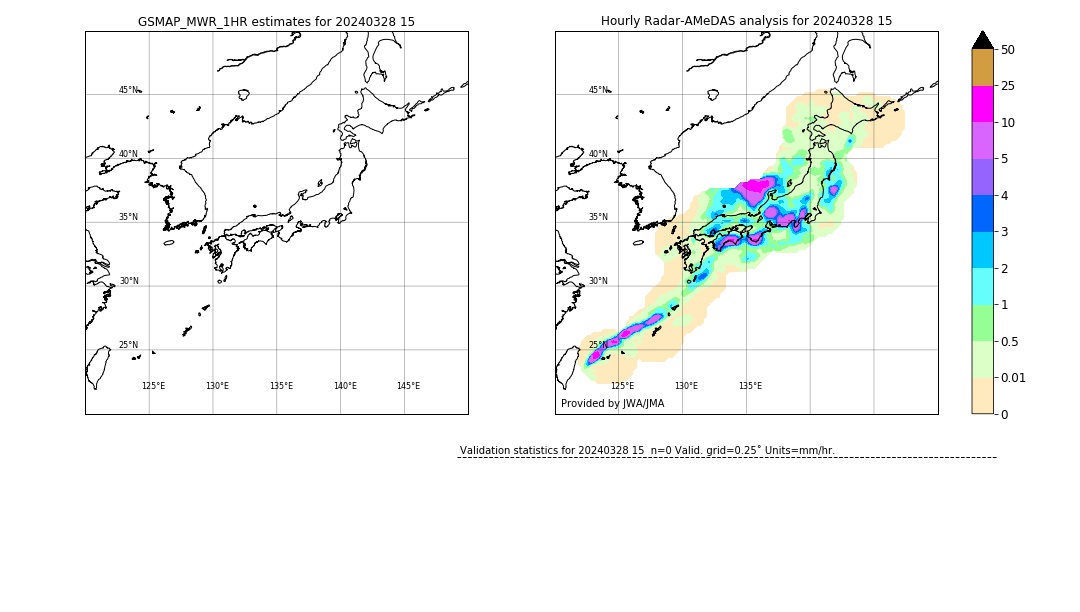 GSMaP MWR validation image. 2024/03/28 15