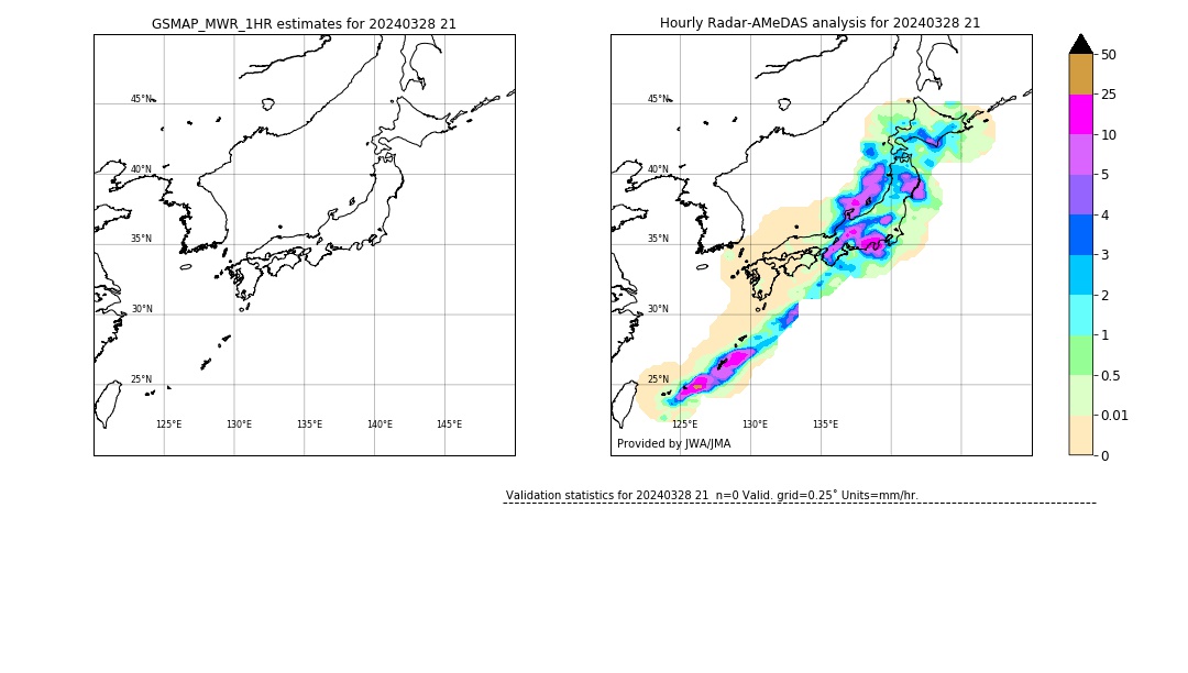 GSMaP MWR validation image. 2024/03/28 21