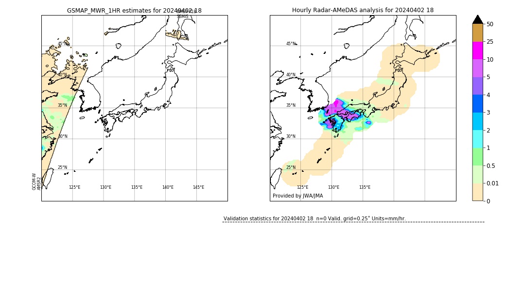 GSMaP MWR validation image. 2024/04/02 18