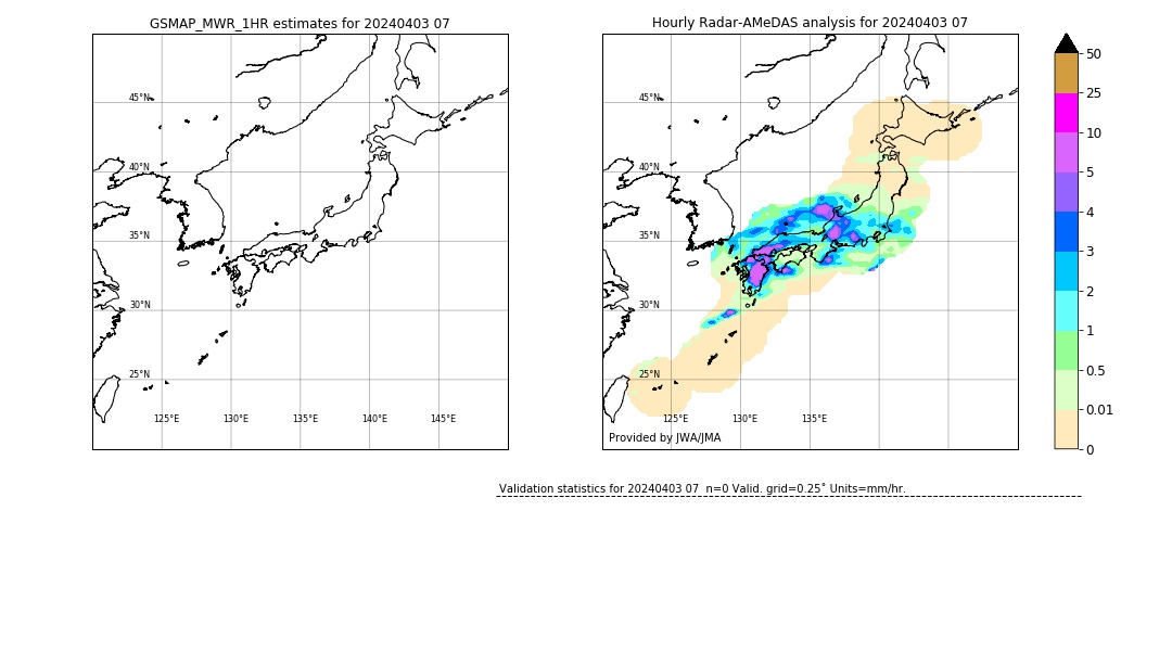 GSMaP MWR validation image. 2024/04/03 07