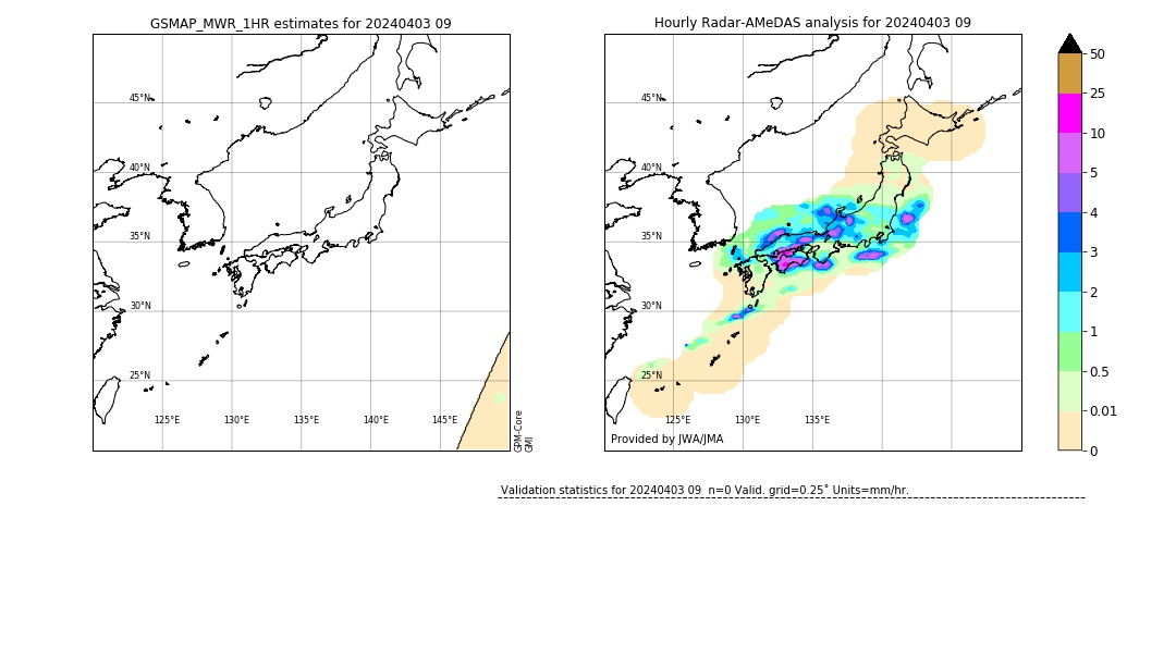 GSMaP MWR validation image. 2024/04/03 09