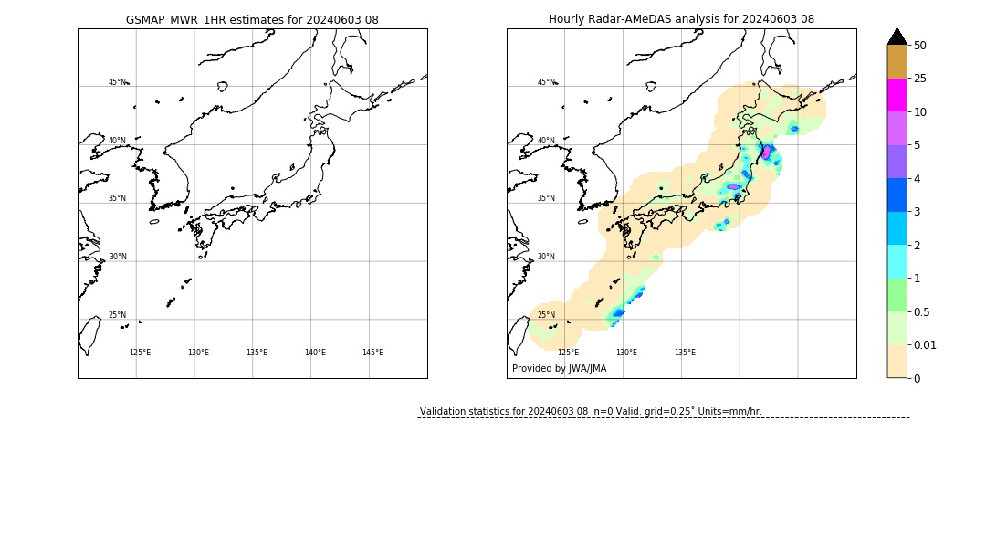 GSMaP MWR validation image. 2024/06/03 08