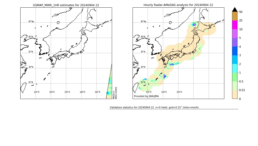 GSMaP MWR validation image. 2024/09/04 22