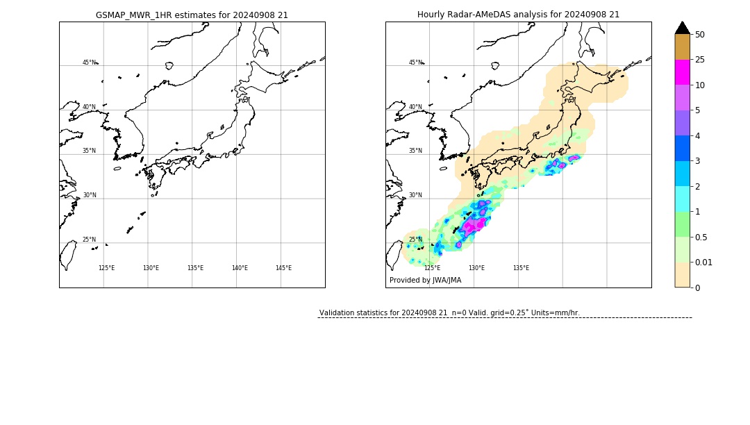 GSMaP MWR validation image. 2024/09/08 21