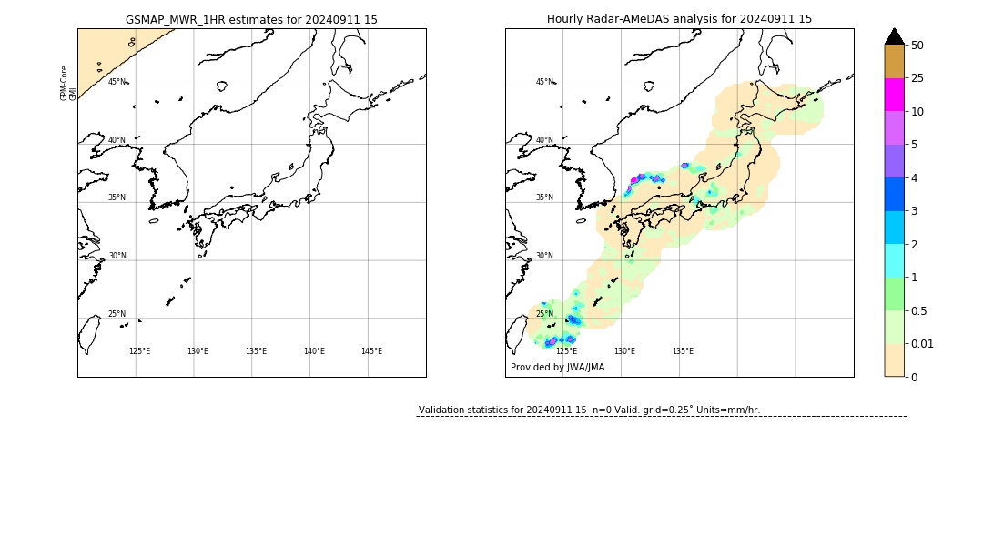 GSMaP MWR validation image. 2024/09/11 15