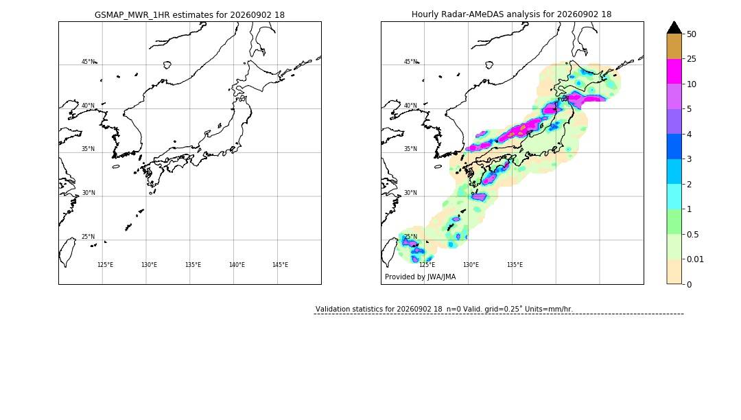 GSMaP MWR validation image. 2026/09/02 18