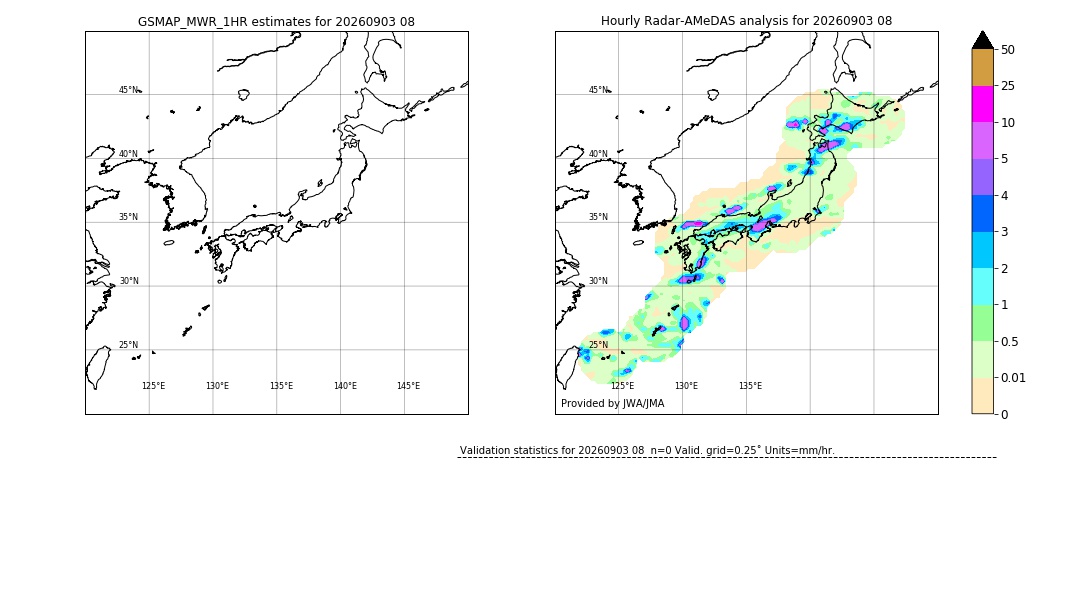 GSMaP MWR validation image. 2026/09/03 08