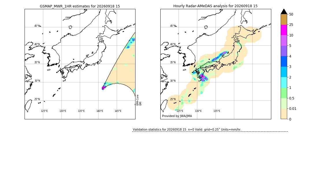 GSMaP MWR validation image. 2026/09/18 15